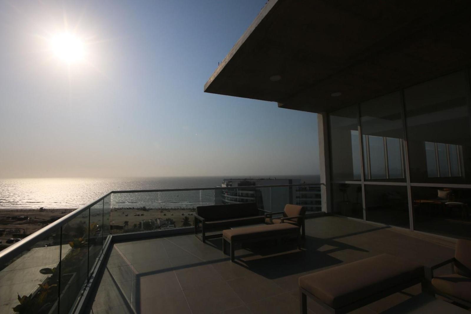 Apartamento De Lujo Frente Al Mar Con Piscina Cartagena 외부 사진