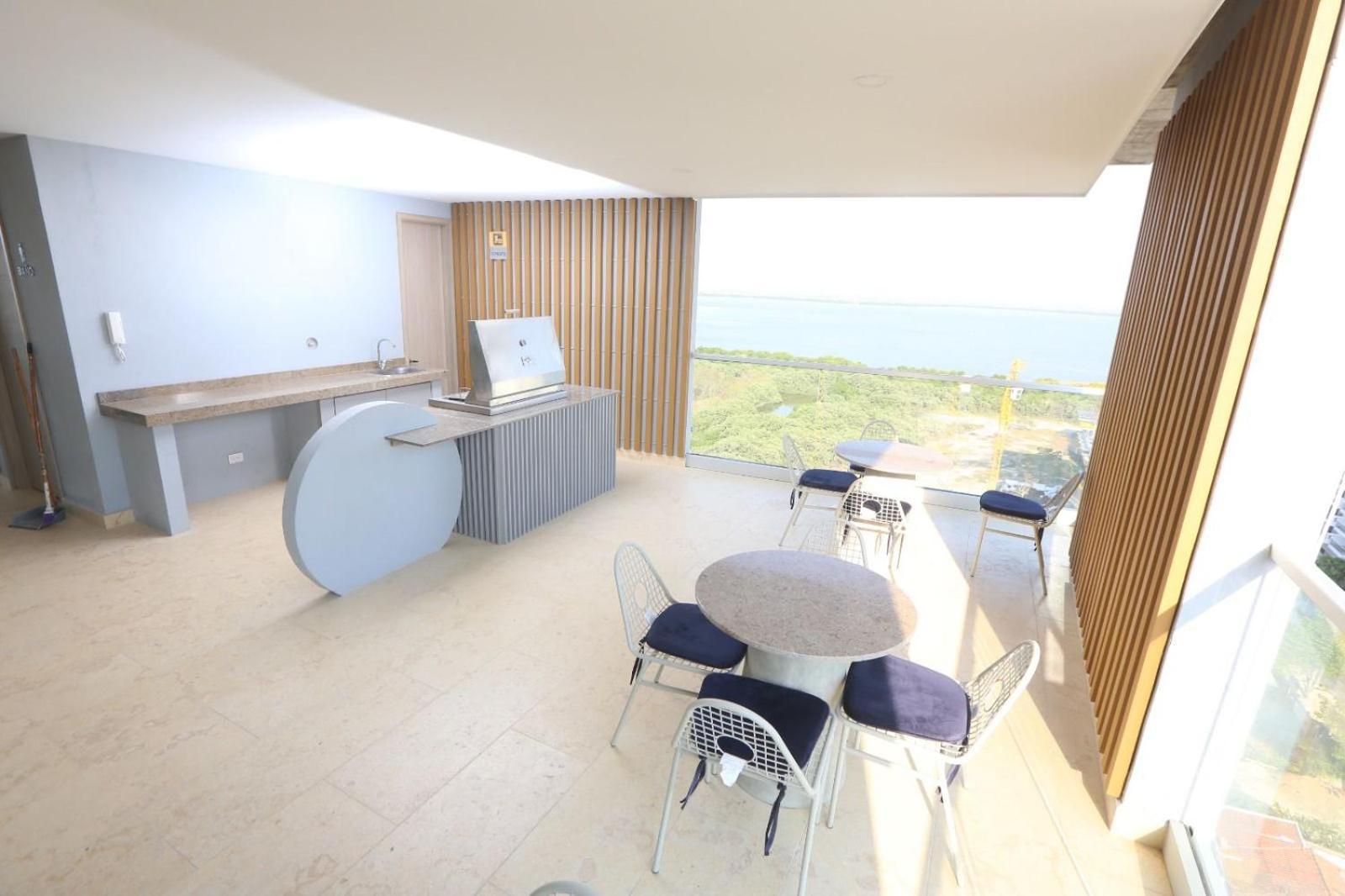 Apartamento De Lujo Frente Al Mar Con Piscina Cartagena 외부 사진