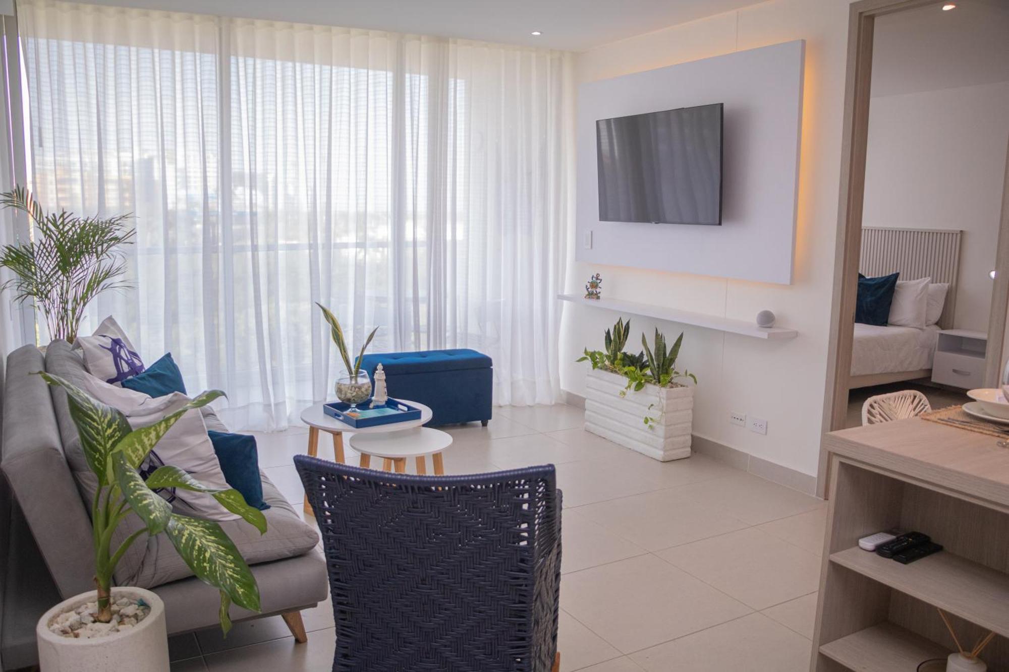 Apartamento De Lujo Frente Al Mar Con Piscina Cartagena 외부 사진